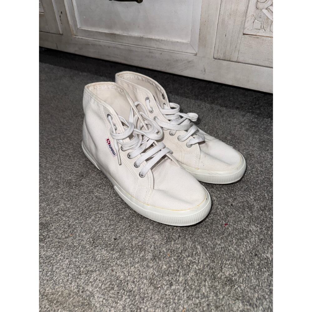 Superga 2750 Mid Cotton sneakers women's 8.5